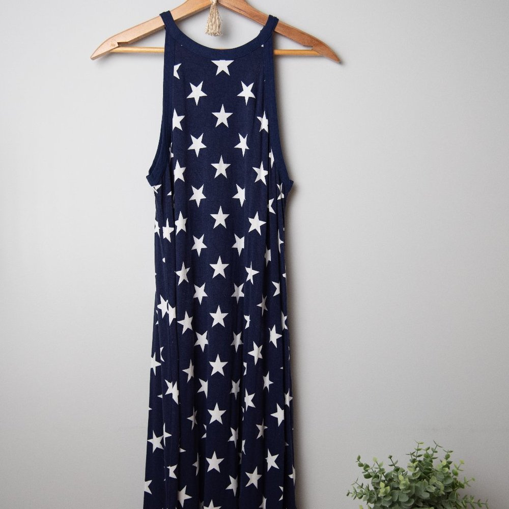 4th July OLD NAVY High neck swing dress